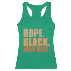 Proud Black New Dad Racerback Tank Top African American Fathers Day Gift TS12 Irish Green Print Your Wear