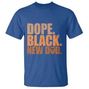 Proud Black New Dad T Shirt African American Fathers Day Gift TS12 Royal Blue Print Your Wear
