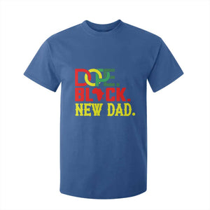 First Father's Day African American Dad T Shirt For Kid New Dad Gift TS12 Royal Blue Print Your Wear