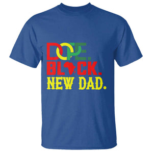 First Father's Day African American Dad T Shirt New Dad Gift TS12 Royal Blue Print Your Wear