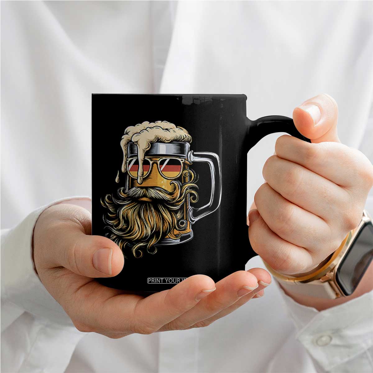Funny Oktoberfest Beer Lover Gift Coffee Mug Cool German Beer Mug TS12 Print Your Wear