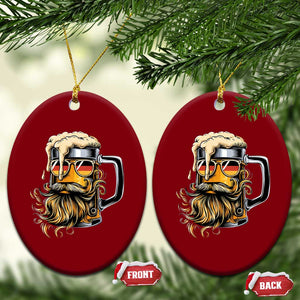 Funny Oktoberfest Beer Lover Gift Ceramic Ornament Cool German Beer Mug TS12 Print Your Wear