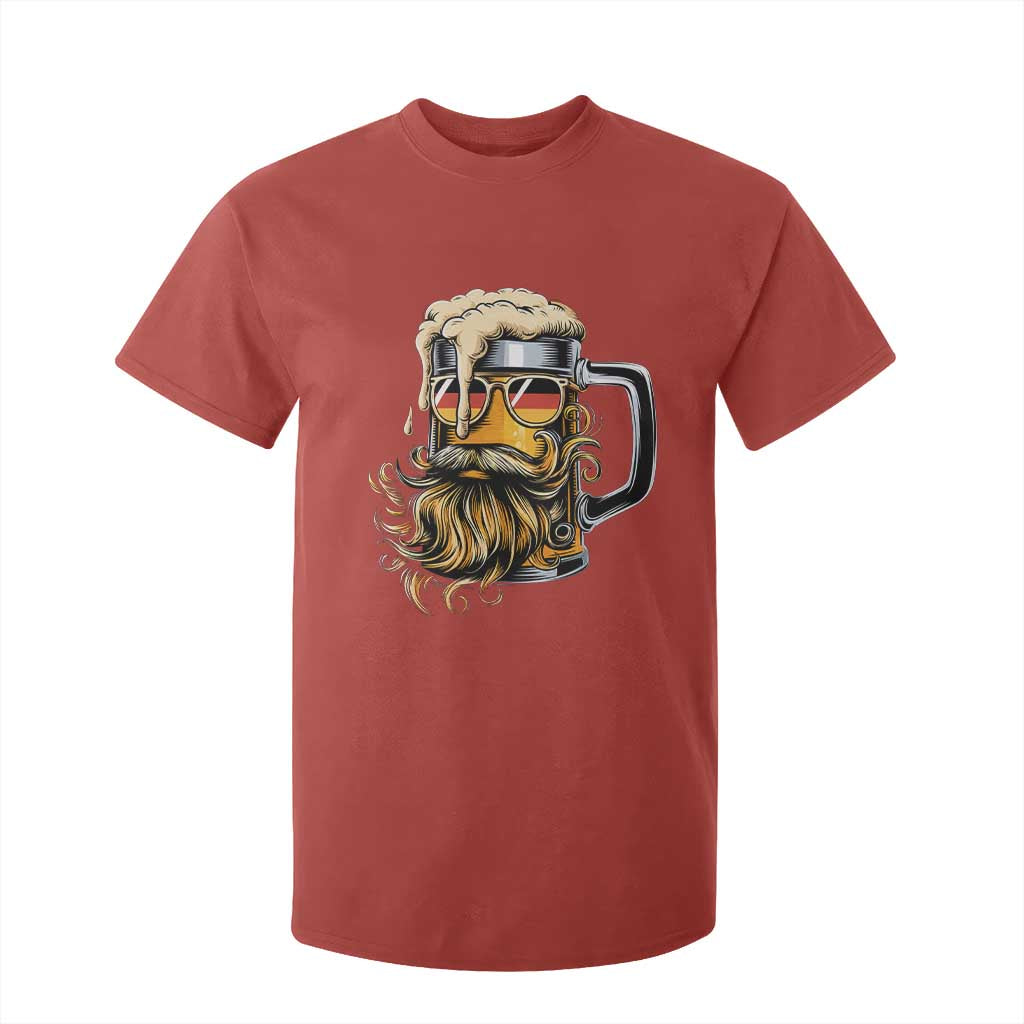 Funny Oktoberfest Beer Lover Gift T Shirt For Kid Cool German Beer Mug TS12 Red Print Your Wear