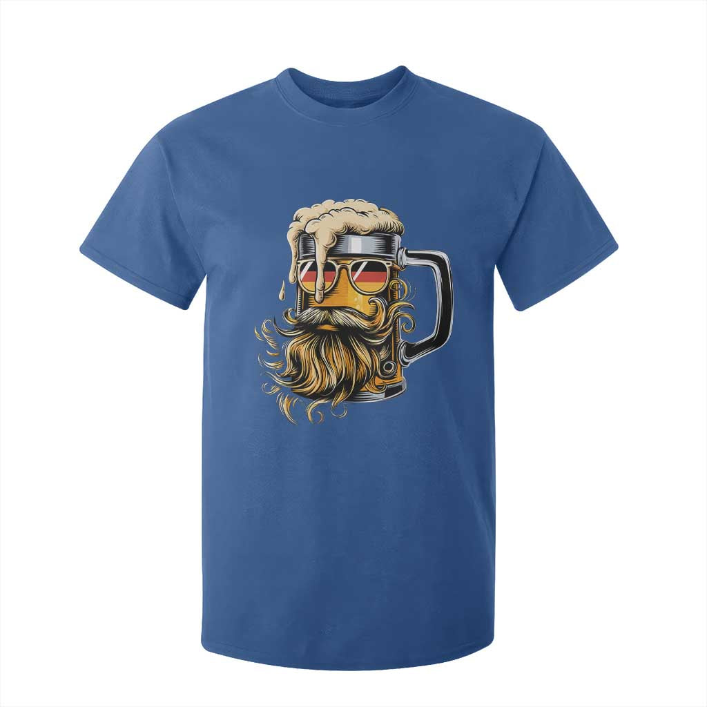 Funny Oktoberfest Beer Lover Gift T Shirt For Kid Cool German Beer Mug TS12 Royal Blue Print Your Wear
