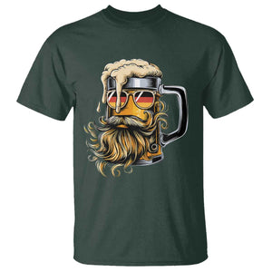 Funny Oktoberfest Beer Lover Gift T Shirt Cool German Beer Mug TS12 Dark Forest Green Print Your Wear