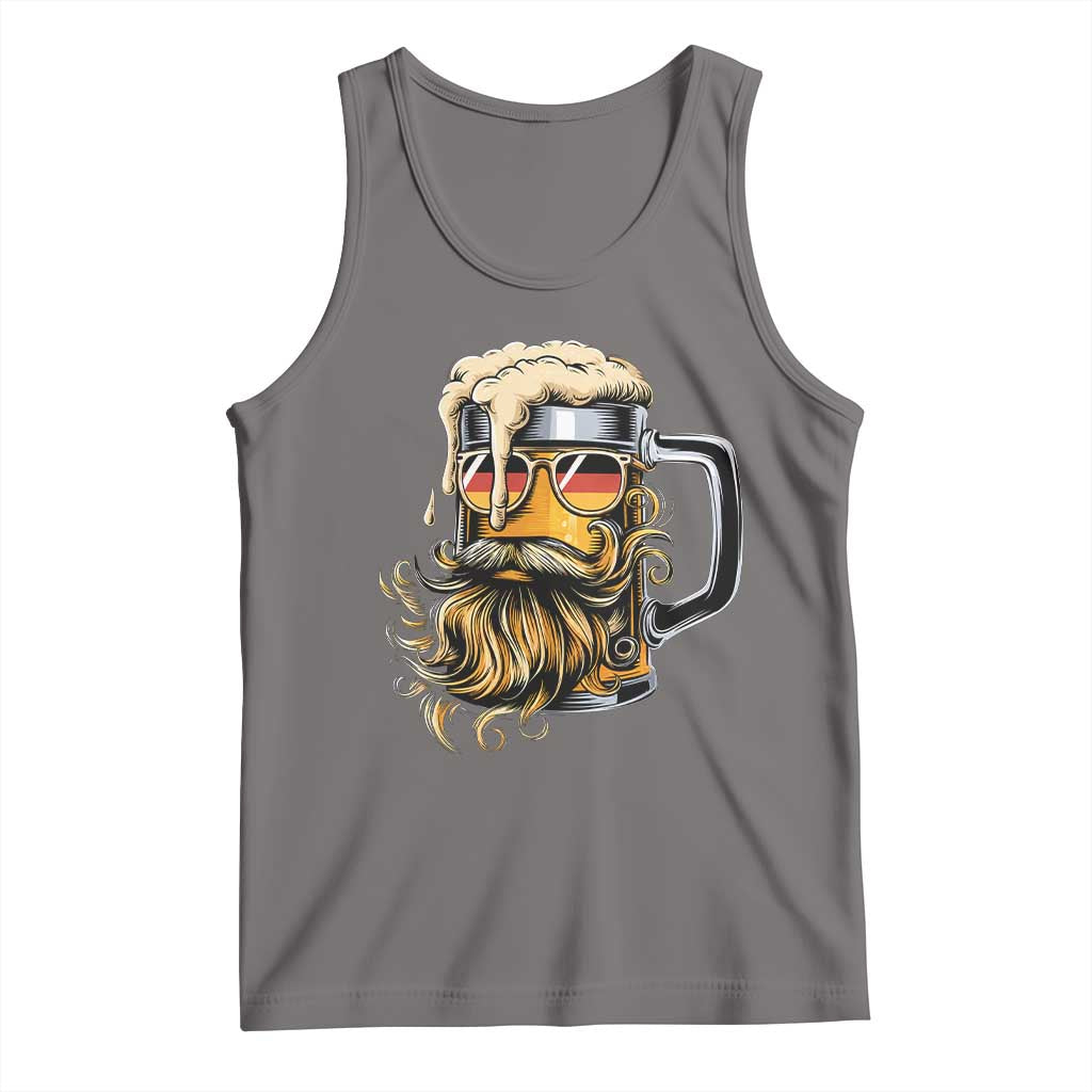 Funny Oktoberfest Beer Lover Gift Tank Top Cool German Beer Mug TS12 Deep Heather Print Your Wear