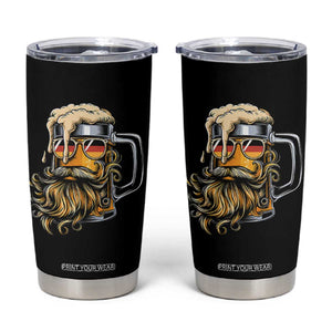 Funny Oktoberfest Beer Lover Gift Tumbler Cup Cool German Beer Mug TS12 Black Print Your Wear