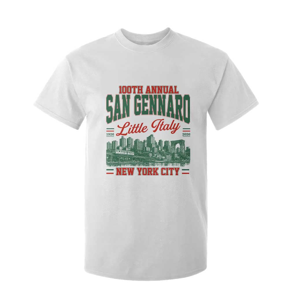 San Gennaro Little Italy NYC Feast T Shirt For Kid 100 Years Italian Heritage Celebration Gift