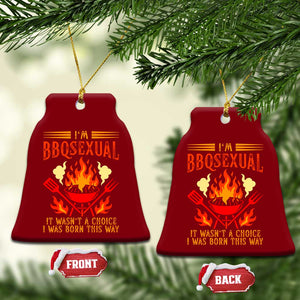 Funny Im BBQsexual It Wasnt A Choice Ceramic Ornament Grill Master Pitmaster Gift
