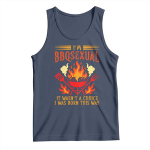 Funny Im BBQsexual It Wasnt A Choice Tank Top Grill Master Pitmaster Gift