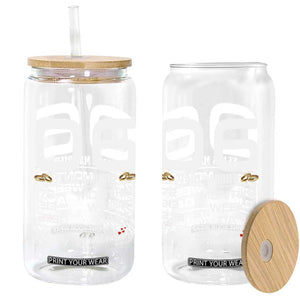 Vintage 6th Wedding Anniversary Glass Can Six Years Married Gift
