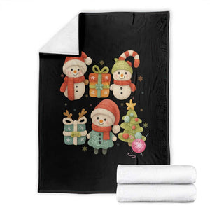 Crochet Christmas Throw Blanket Funny Xmas Gift For Crocheter TS12 Black Print Your Wear