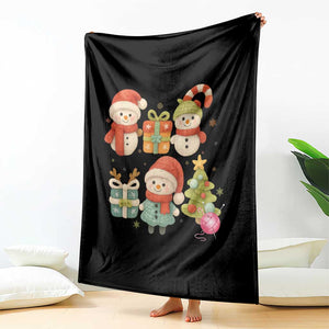 Crochet Christmas Throw Blanket Funny Xmas Gift For Crocheter TS12 Print Your Wear