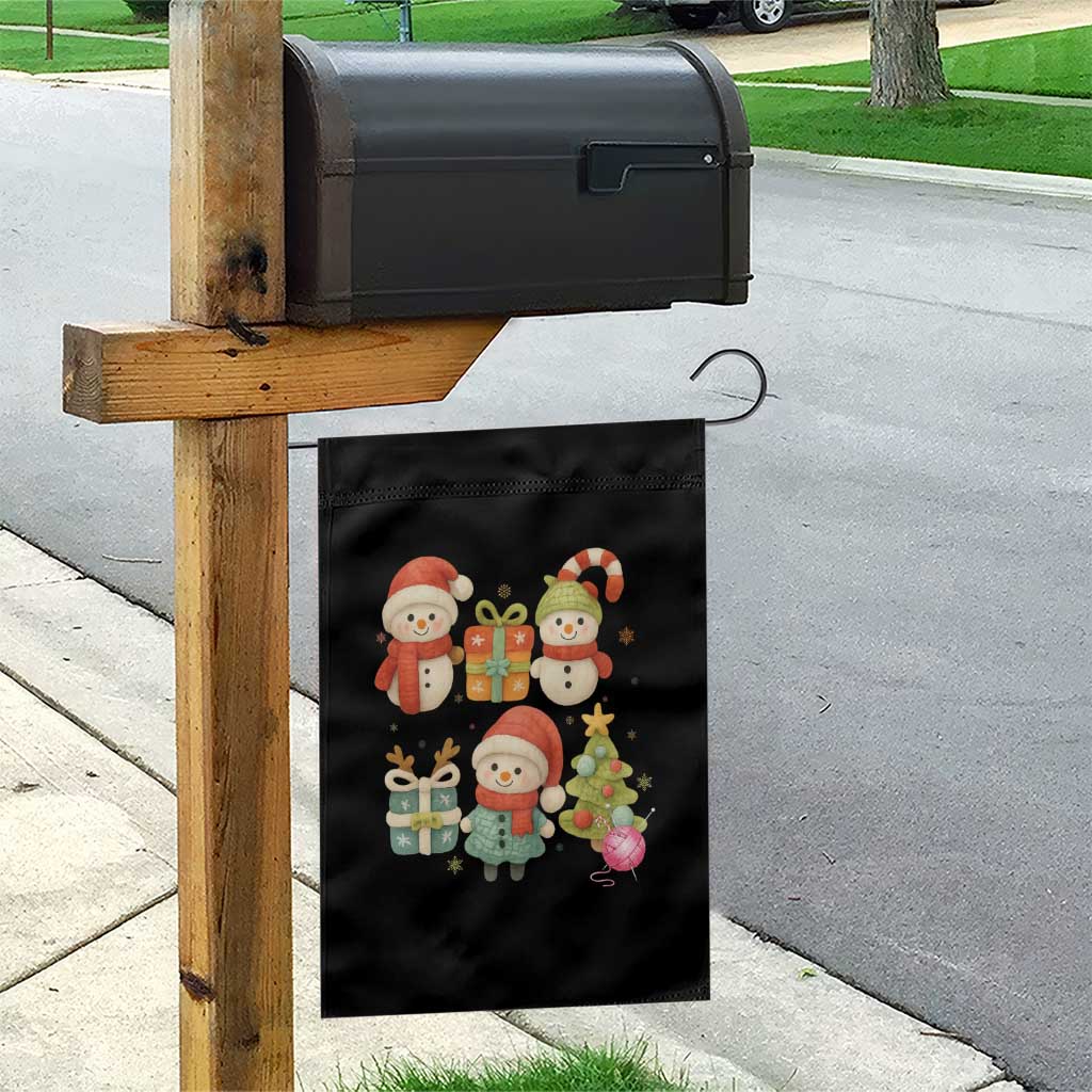 Crochet Christmas Garden Flag Funny Xmas Gift For Crocheter TS12 Print Your Wear