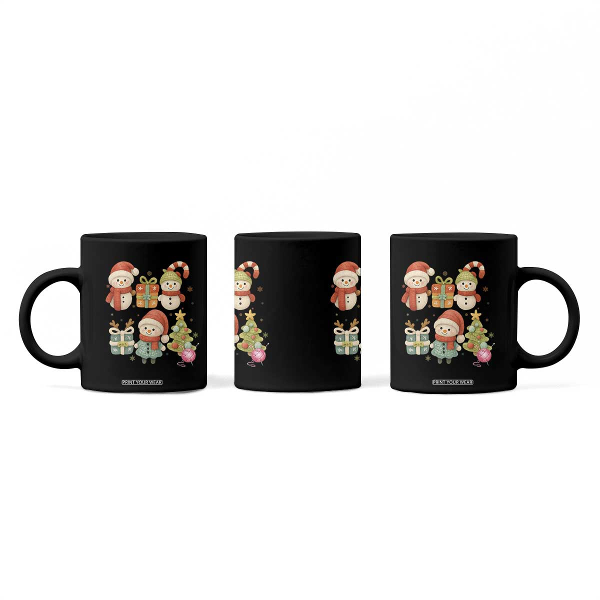 Crochet Christmas Coffee Mug Funny Xmas Gift For Crocheter TS12 Print Your Wear