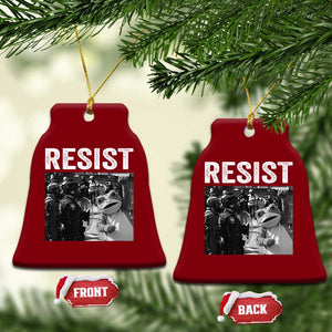 Portland Frog Protest Ceramic Ornament Funny Rebel Gift TS12 Print Your Wear
