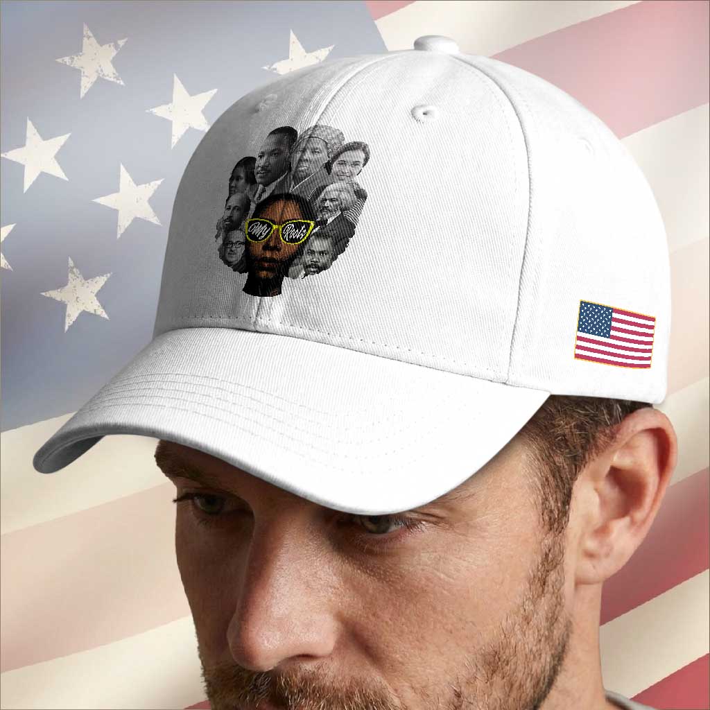 My Roots Black History Leaders Baseball Cap African American Heritage TS12 Print Your Wear