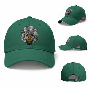 My Roots Black History Leaders Baseball Cap African American Heritage TS12 Baseball Cap Universal Fit Irish Green Print Your Wear