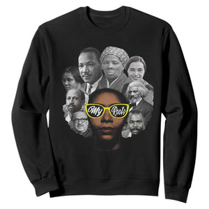 My Roots Black History Leaders Sweatshirt African American Heritage TS12 Black Print Your Wear