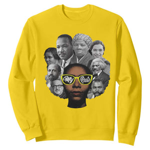 My Roots Black History Leaders Sweatshirt African American Heritage TS12 Daisy Print Your Wear
