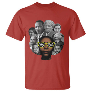 My Roots Black History Leaders T Shirt African American Heritage TS12 Red Print Your Wear