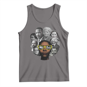 My Roots Black History Leaders Tank Top African American Heritage TS12 Deep Heather Print Your Wear