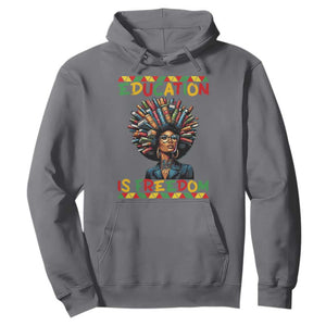 Education Is Freedom Hoodie Black History Month Gift For Teachers TS12 Charcoal Print Your Wear