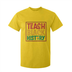Black History Month Gift T Shirt For Kid Teach Black History Empowerment TS12 Daisy Print Your Wear