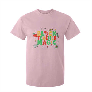Inspirational Black Teacher Magic T Shirt For Kid African American History Month TS12 Light Pink Print Your Wear