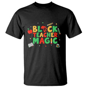 Inspirational Black Teacher Magic T Shirt African American History Month TS12 Black Print Your Wear