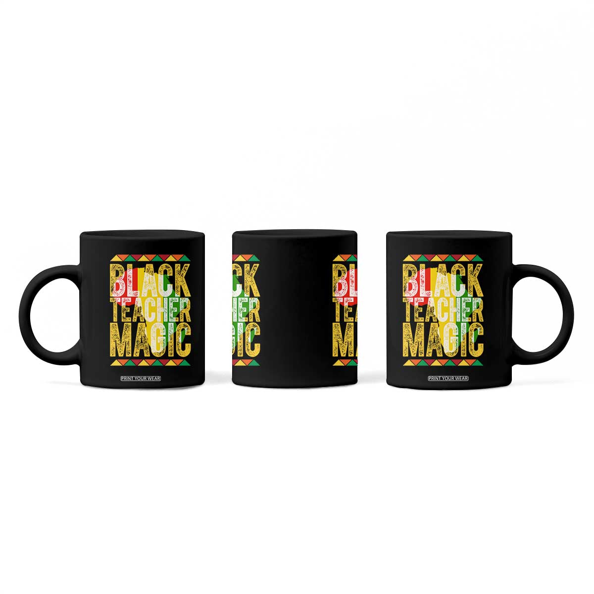 Black History Month Gift Coffee Mug Black Teacher Magic TS12 Print Your Wear