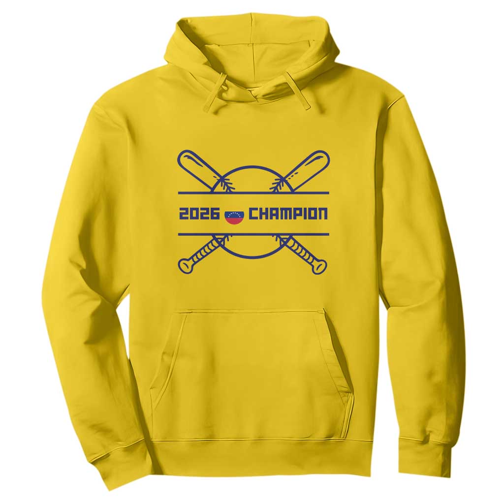 Venezuela Champions 2026 Hoodie Baseball Pride Gift TS12 Daisy Print Your Wear