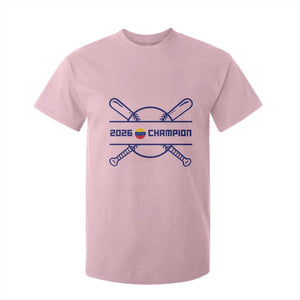 Venezuela Champions 2026 T Shirt For Kid Baseball Pride Gift TS12 Light Pink Print Your Wear