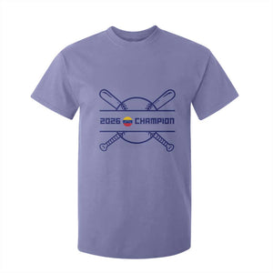 Venezuela Champions 2026 T Shirt For Kid Baseball Pride Gift TS12 Violet Print Your Wear