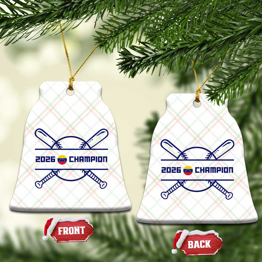 Venezuela Champions 2026 Ceramic Ornament Baseball Pride Gift TS12 Print Your Wear