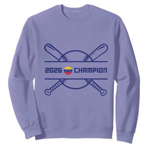 Venezuela Champions 2026 Sweatshirt Baseball Pride Gift TS12 Violet Print Your Wear