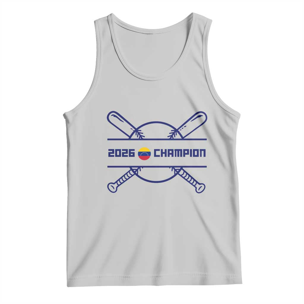 Venezuela Champions 2026 Tank Top Baseball Pride Gift TS12 Ash Print Your Wear