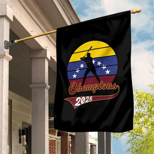 Vintage Venezuela 2026 Champions Garden Flag Patriotic Baseball Pride Gift TS12 Print Your Wear