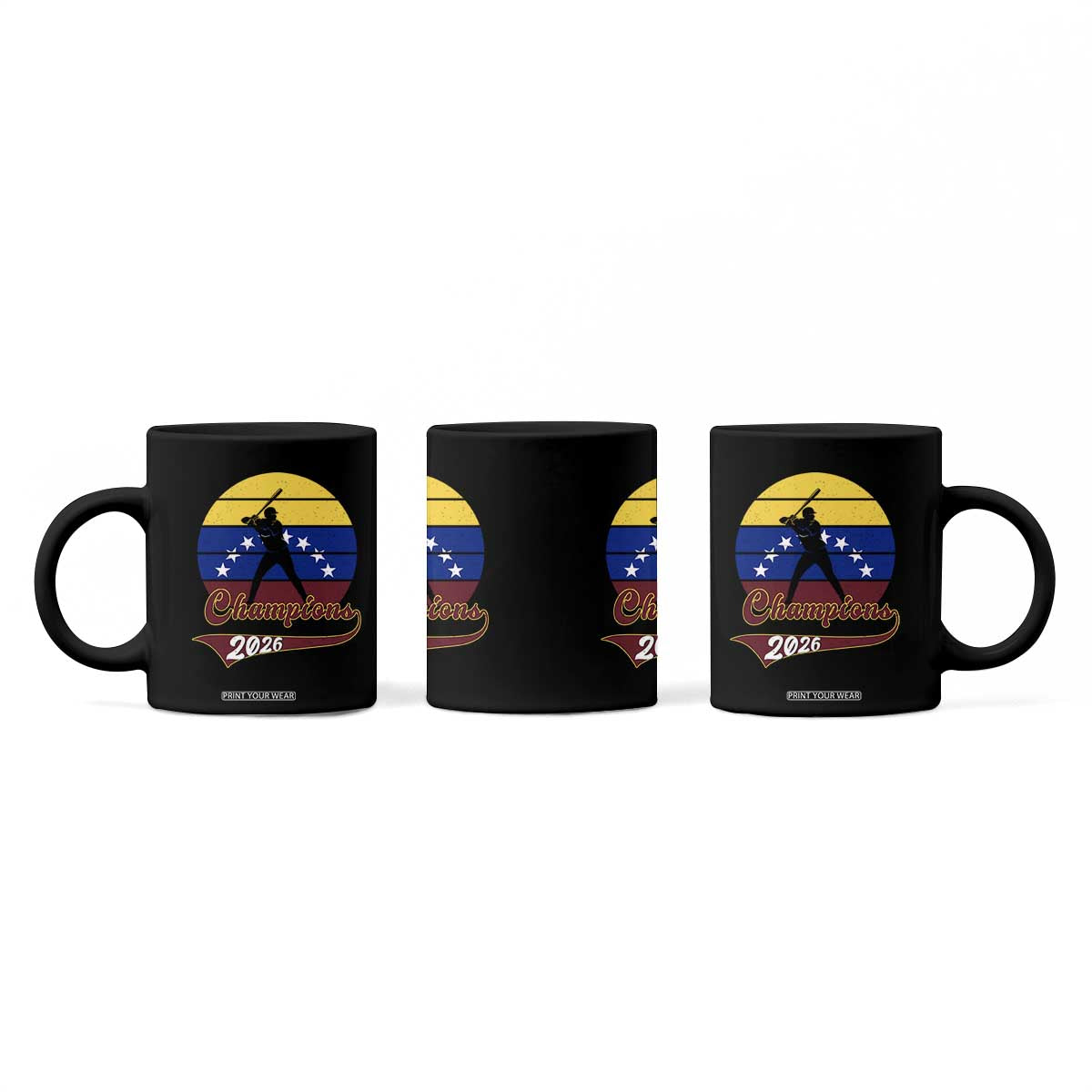 Vintage Venezuela 2026 Champions Coffee Mug Patriotic Baseball Pride Gift TS12 Print Your Wear