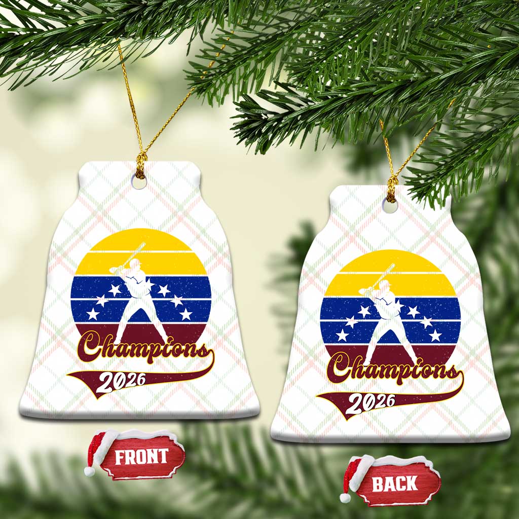 Vintage Venezuela 2026 Champions Ceramic Ornament Patriotic Baseball Pride Gift TS12 Print Your Wear