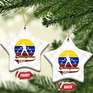 Vintage Venezuela 2026 Champions Ceramic Ornament Patriotic Baseball Pride Gift TS12 Print Your Wear