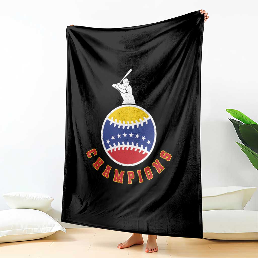 Venezuela 2026 Champions Throw Blanket Baseball Gift For Sport Lover TS12 Print Your Wear