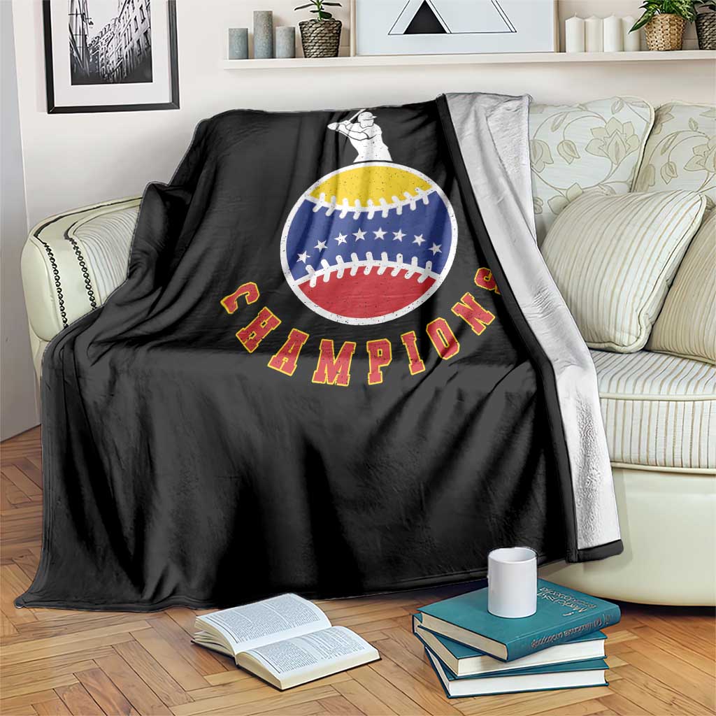 Venezuela 2026 Champions Throw Blanket Baseball Gift For Sport Lover TS12 Print Your Wear