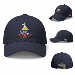 Venezuela 2026 Champions Baseball Cap Baseball Gift For Sport Lover TS12 Baseball Cap Universal Fit Navy Print Your Wear
