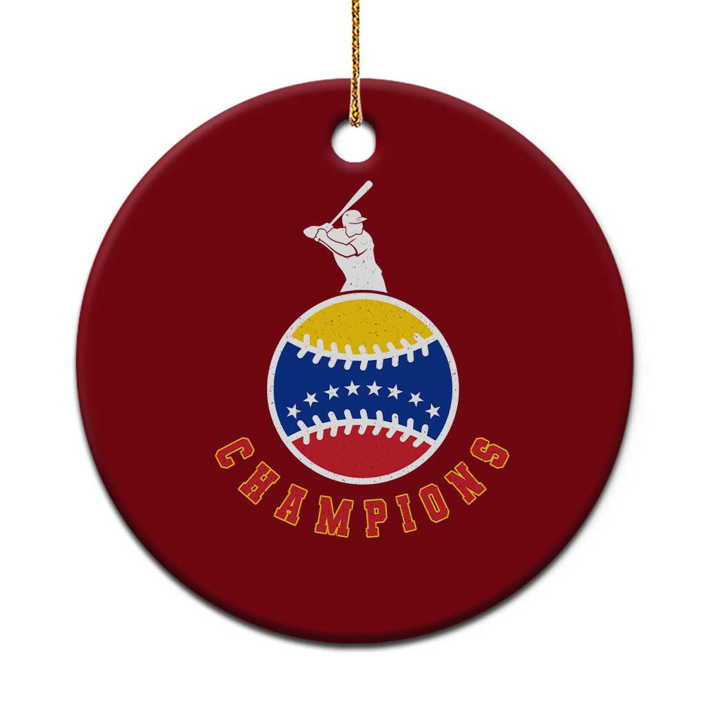 Venezuela 2026 Champions Ceramic Ornament Baseball Gift For Sport Lover TS12 1pc Red Print Your Wear