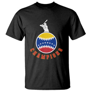 Venezuela 2026 Champions T Shirt Baseball Gift For Sport Lover TS12 Black Print Your Wear