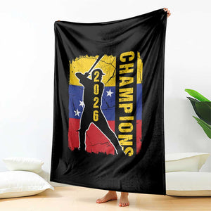 Venezuela 2026 Champions Throw Blanket Baseball Vinotinto Pride Gift TS12 Print Your Wear