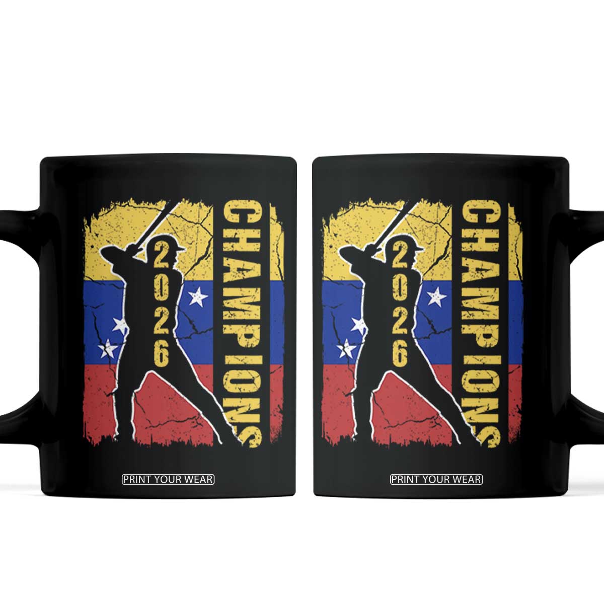 Venezuela 2026 Champions Coffee Mug Baseball Vinotinto Pride Gift TS12 Black Print Your Wear