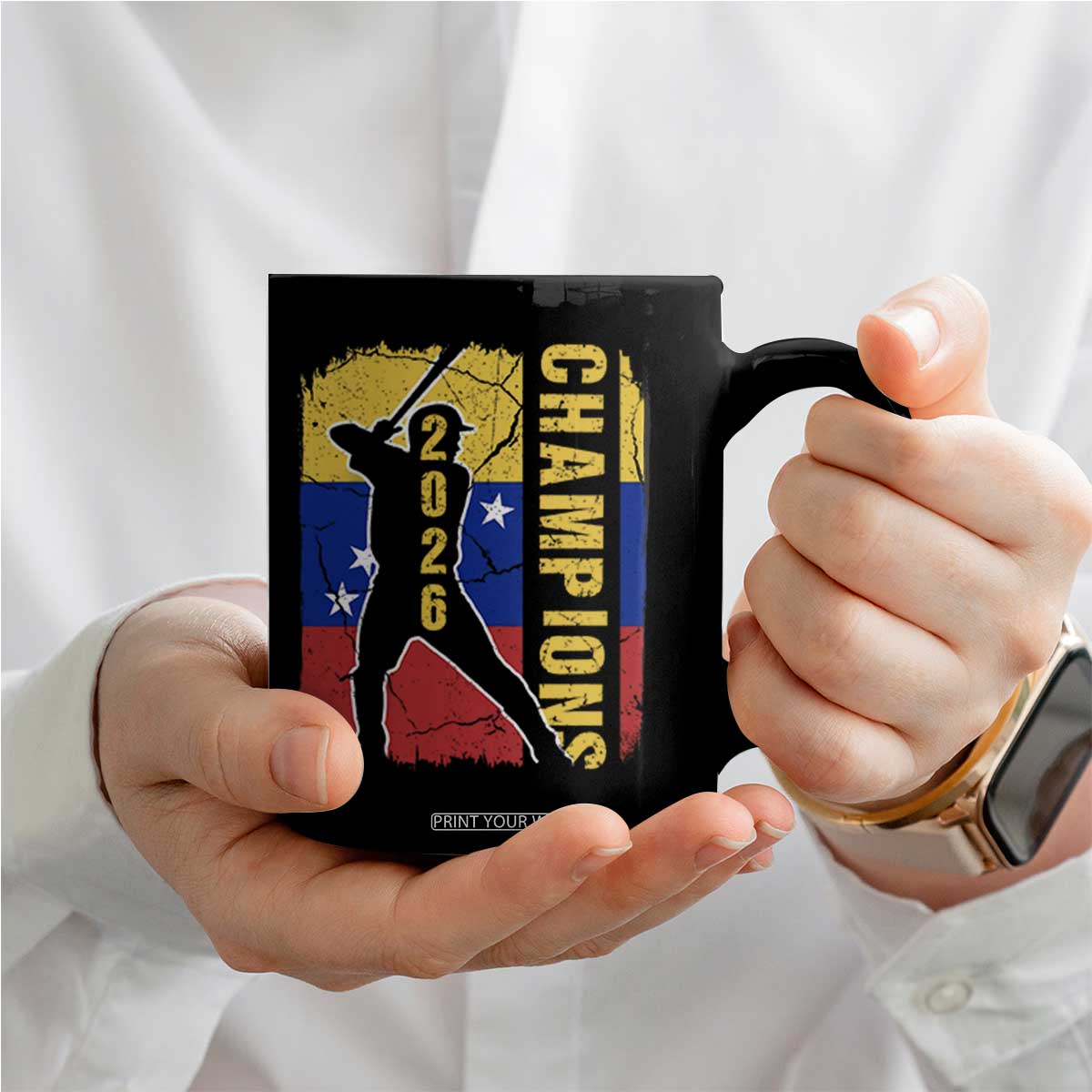 Venezuela 2026 Champions Coffee Mug Baseball Vinotinto Pride Gift TS12 Print Your Wear