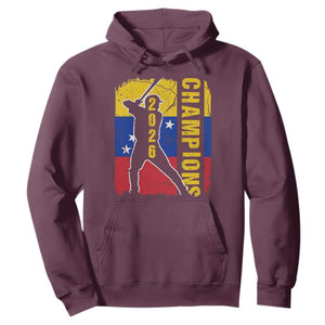 Venezuela 2026 Champions Hoodie Baseball Vinotinto Pride Gift TS12 Maroon Print Your Wear